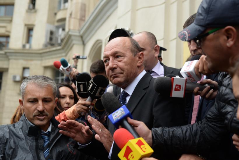 Ce a declarat Traian Băsescu la ieşirea  de la Parchetul General