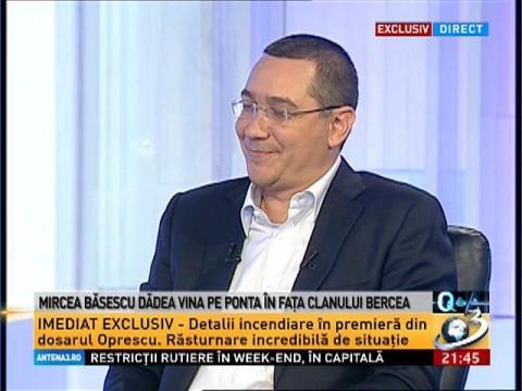 Mircea Băsescu dădea vina pe Ponta în faţa clanului Bercea