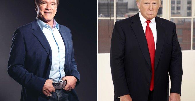 Arnold Schwarzenegger îi ia locul lui Donald Trump într-un show TV