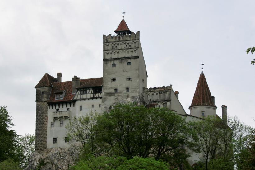 Turist la castel