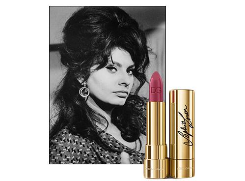 Dolce&amp;Gabbana dedică actriţei Sophia Loren un ruj care îi poartă numele
