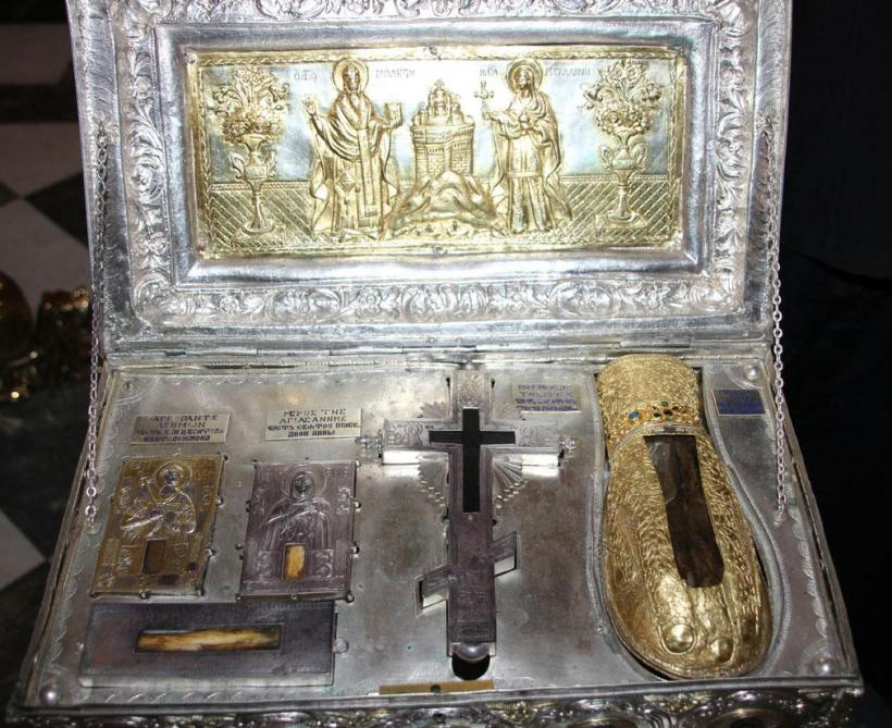 Racla cu moaştele Sf Maria Magdalena va fi adusă de la Muntele Athos pe data de 9 octombrie, la Iaşi