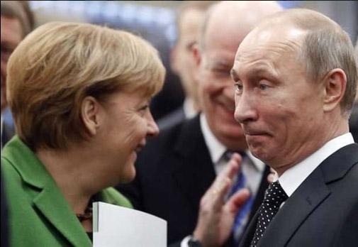Ce îi transmite Putin cancelarului german, la 25 de ani de la reunificare