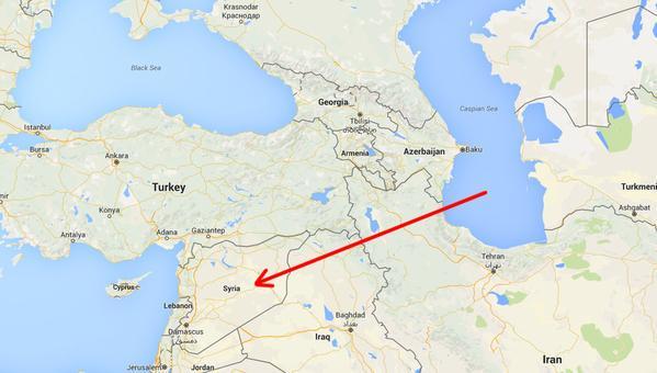 VIDEO - Ruşii au început să bombardeze poziţiile Statului Islamic cu rachete lansate din Mare Caspică