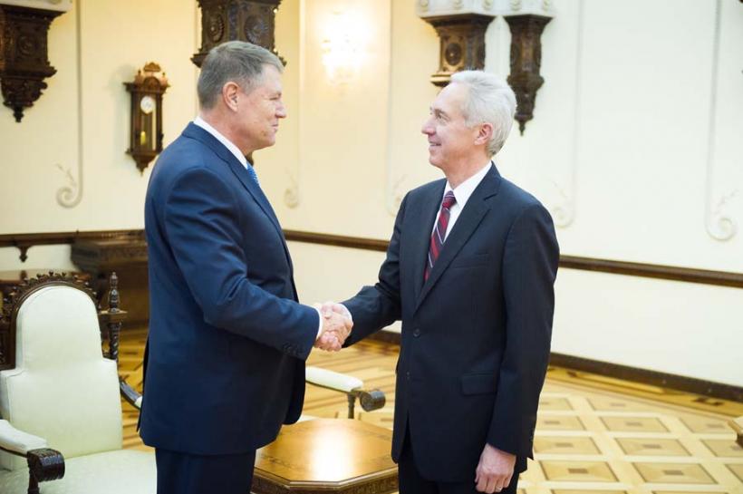 Preşedintele Iohannis s-a întâlnit cu noul ambasador al SUA 