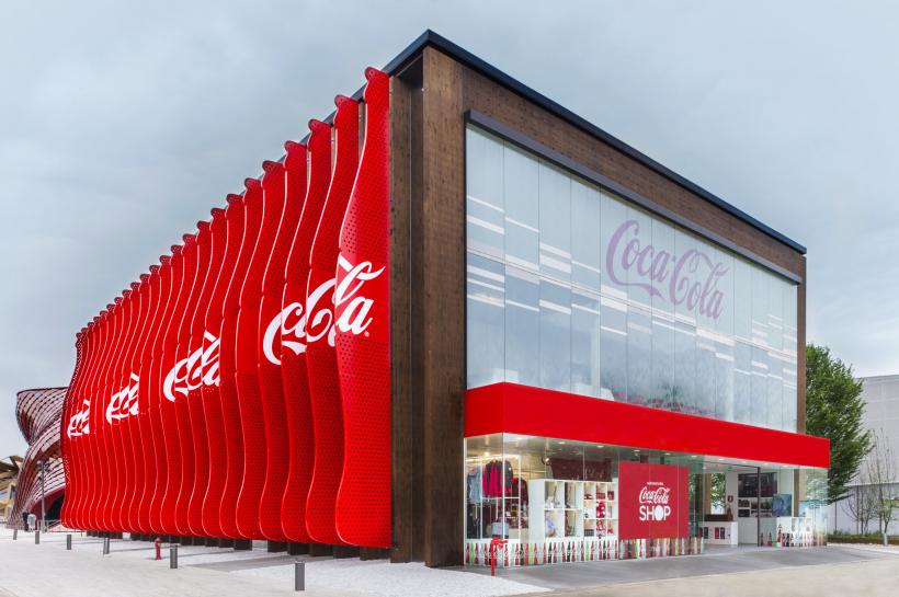 (P) Pavilionul Coca-Cola la EXPO Milano 2015, o inovatie in domeniul sustenabilitatii