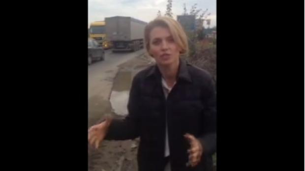 Alina Gorghiu atacă Guvernul și PSD-ul, chiar și de pe Centura Capitalei! (VIDEO)