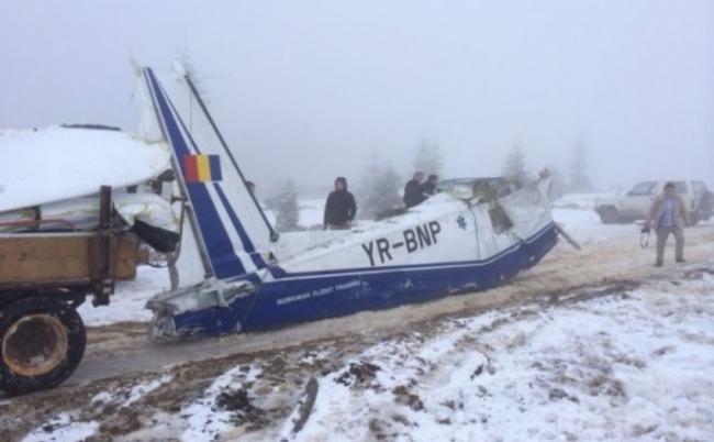 Raportul despre accidentul aviatic din Apuseni: Aeronava s-a confruntat cu un givraj sever!