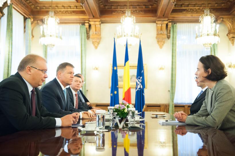 Discuţii Iohannis-FMI: România să nu se îndepărteze semnificativ de o abordare fiscal-bugetară prudentă 