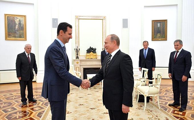 Al-Assad la Moscova: Fără intervenţia militară rusă, terorismul s-ar fi extins în regiune (Kremlin) 