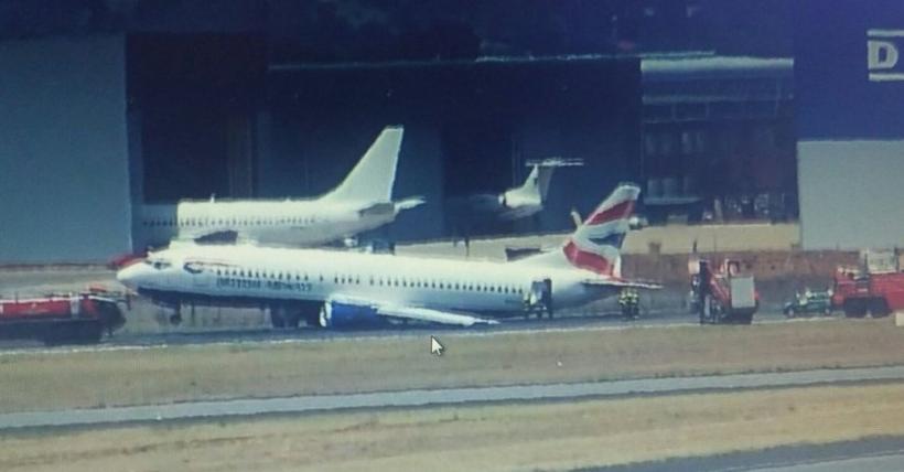  Johannesburg: Un avion al British Airways a rămas blocat pe pistă, la aterizare 