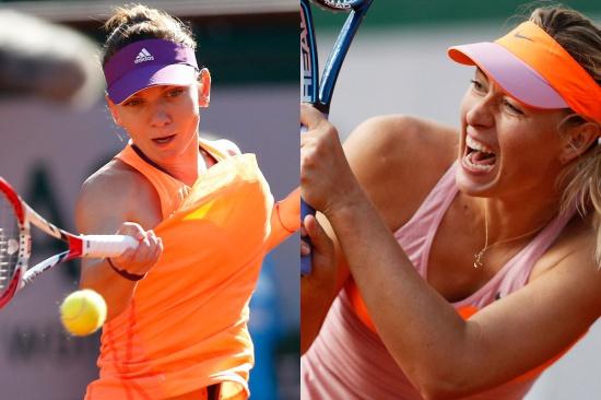 Turneul Campioanelor. Simona Halep a pierdut meciul cu Maria Şarapova, în 2 seturi (4-6; 4-6) 