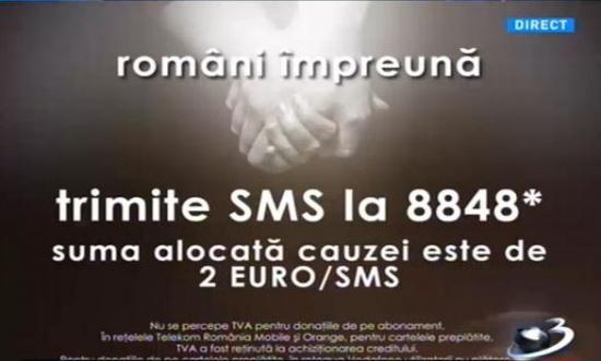 Teledonul Români Împreună. Românii au donat 825.000 de euro pentru victimele tragediei de la Colectiv