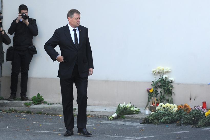 Preşedintele Klaus Iohannis transmite condoleanţe celor 7 familii îndurerate