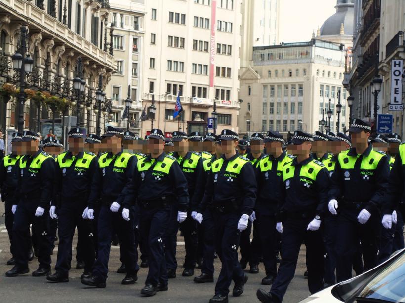 În fața amenințării jihadiste, polițiștii din Madrid solicită arme de război