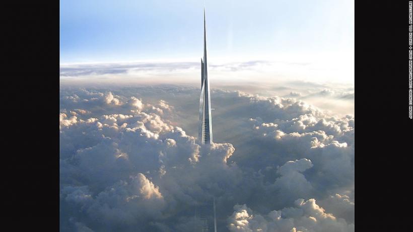 Arabia Saudită are în plan construcția celei mai înalte clădiri din lume, un zgârie-nori de 1000 m