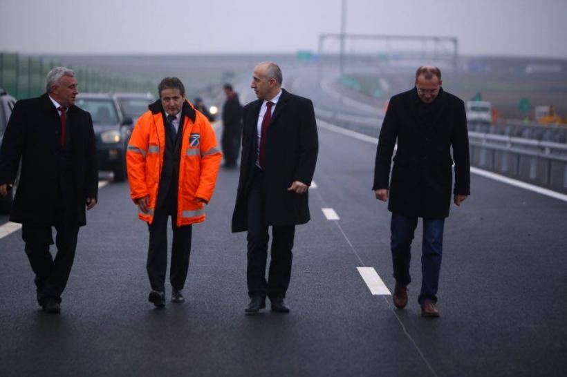 Ministrul Costescu: Lotul timişean de autostradă este recepţionabil 