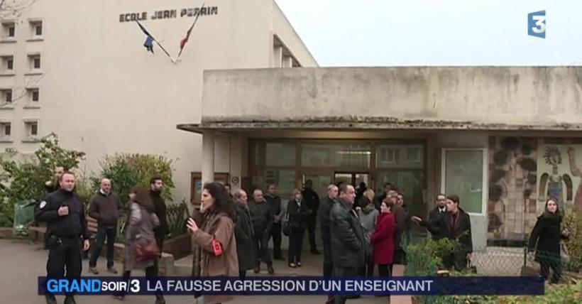 Profesorul parizian care spunea că a fost atacat de un islamist are &quot;discernământul alterat&quot;