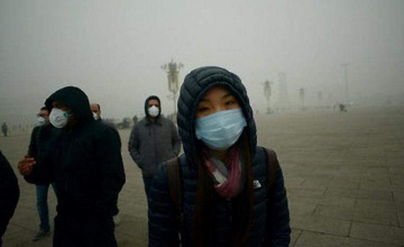 Al doilea cod roşu de poluare a aerului la Beijing