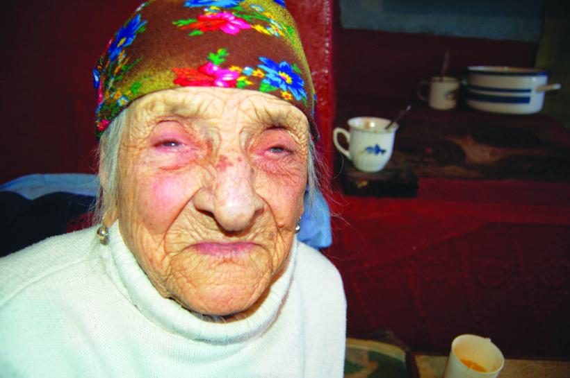 Viaţa la 107 ani:  „Dacă m-a durut capul, am pus cartofi cu spirt”