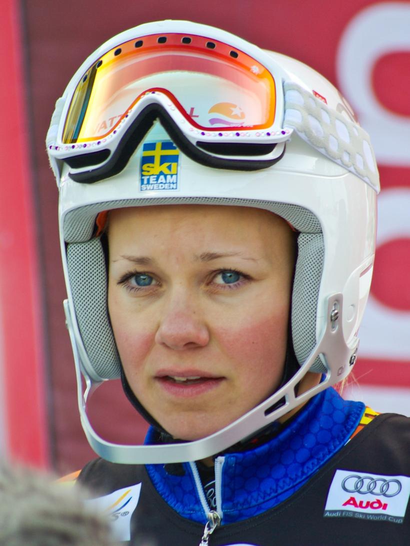 Frida Hansdotter este ultima învingătoare a schiului alpin în 2015