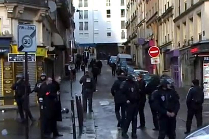 Un bărbat înarmat cu un cuţit şi o vestă cu explozibil, împuşcat mortal în faţa unui comisariat de poliţie din Paris 