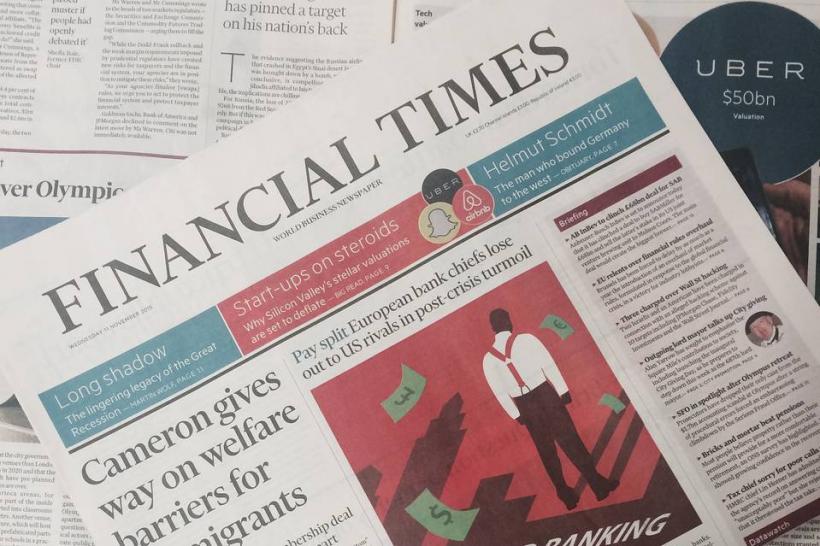 Jurnaliştii de la Financial Times se pregătesc de o grevă de 24 de ore 