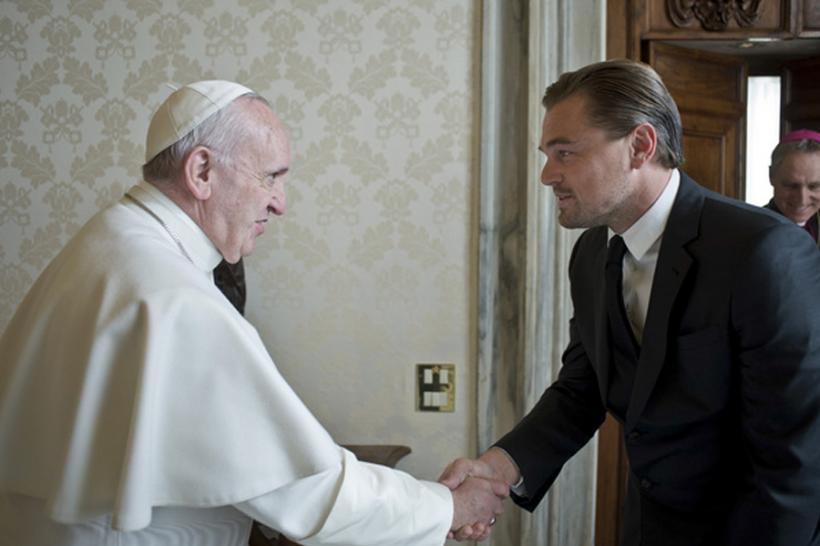 Leonardo DiCaprio, primit în audienţă de Papa Francisc