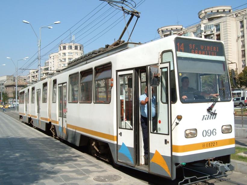 S-a reluat circulaţia tramvaielor pe Şos. Pantelimon. Liniile 14 şi 36 revin pe traseele de bază 