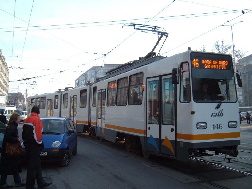 Se reia circulaţia liniei de tramvai 46 pe Şoseaua Iancului