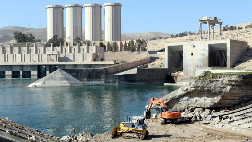 Uriaşul baraj de la Mosul, Irak, riscă să se dărâme şi să înece milioane de oameni