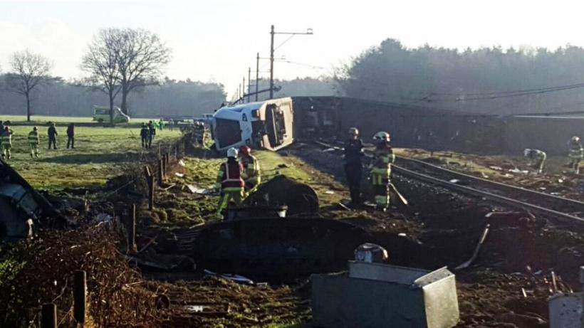  Accident feroviar în Olanda: O persoană a murit şi mai multe au fost rănite 