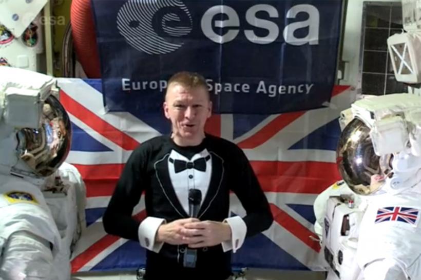 VIDEO - Astronautul britanic Tim Peake, mesaj din spaţiu pentru Adele