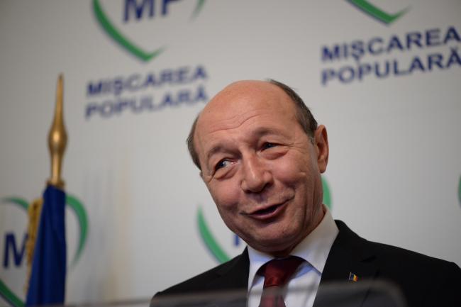 Traian Băsescu: Obiectivul de țară al partidului nostru e unirea României cu Republica Moldova