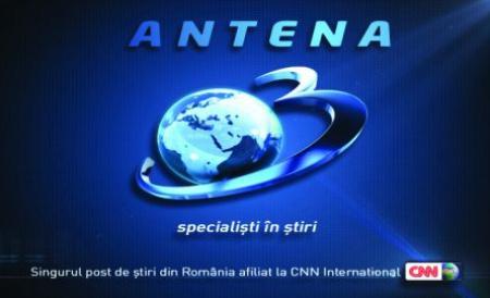 Antena 3, singura televiziune de știri aflată în top 10, pe publicul comercial