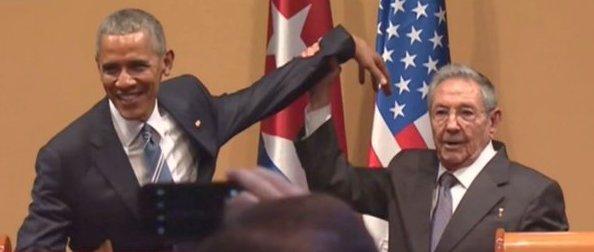 VIDEO - Moment bizar și jenant în timpul conferinței de presă a lui Barack Obama și Raul Castro