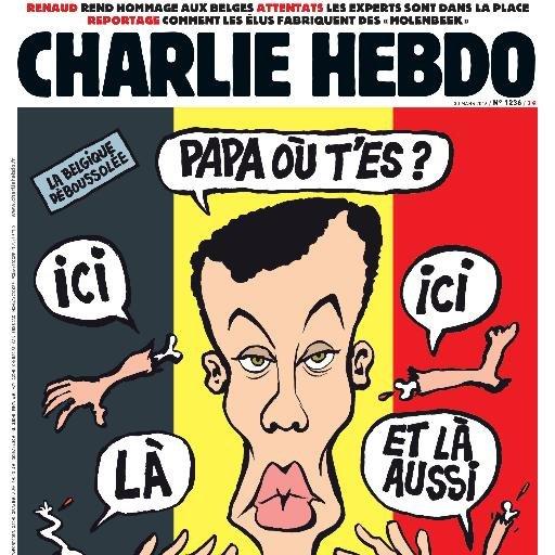 Charlie Hebdo ironizează atentatele de la Bruxelles, stârnind mânia internauţilor
