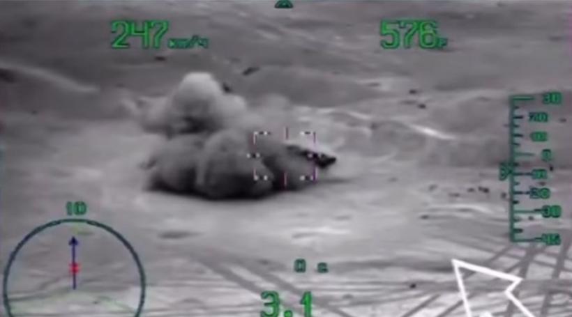 VIDEO - Armata rusă a acordat sprijin aerian în timpul operațiunilor de eliberare a orașului antic sirian, Palmyra