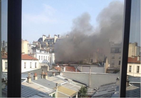 Cinci persoane rănite în urma unei explozii provocate de o scurgere de gaz în centrul Parisului