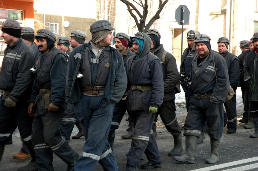 Minerii, în marş spre Bucureşti