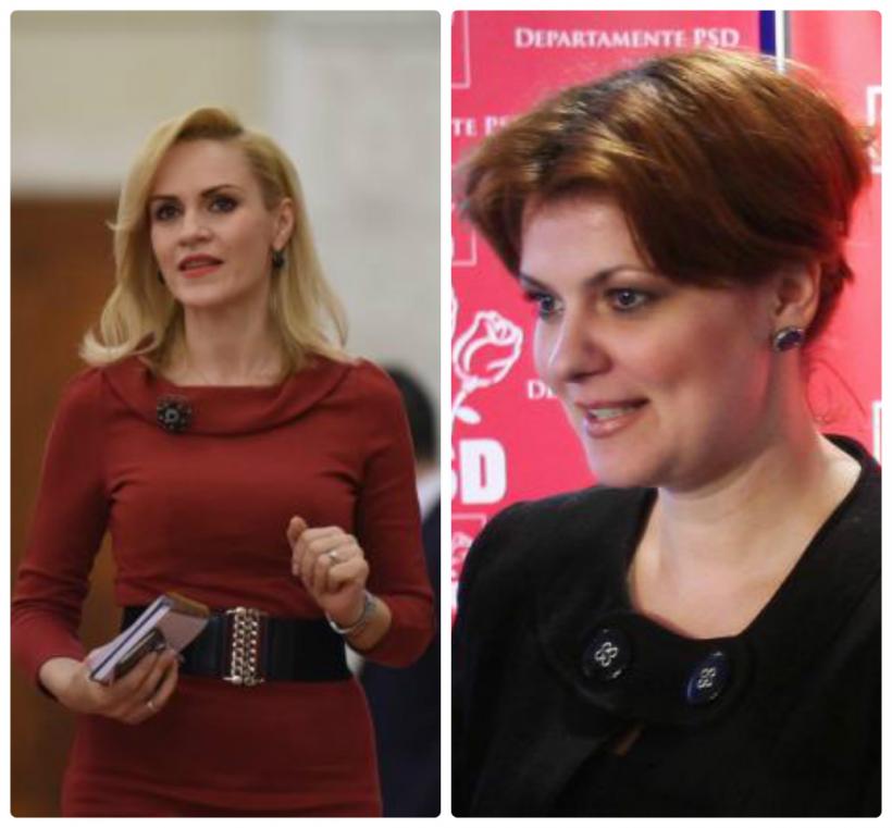 Gabriela Firea: Nu s-a pus nicio secundă problema ca Olguţa Vasilescu să nu fie susţinută de PSD 