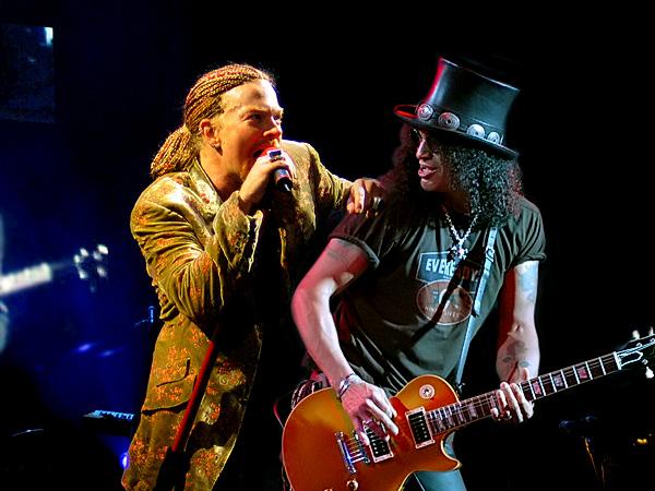 Axl Rose și Slash, după 20 de ani pe aceeși scenă, la festivalul Coachella