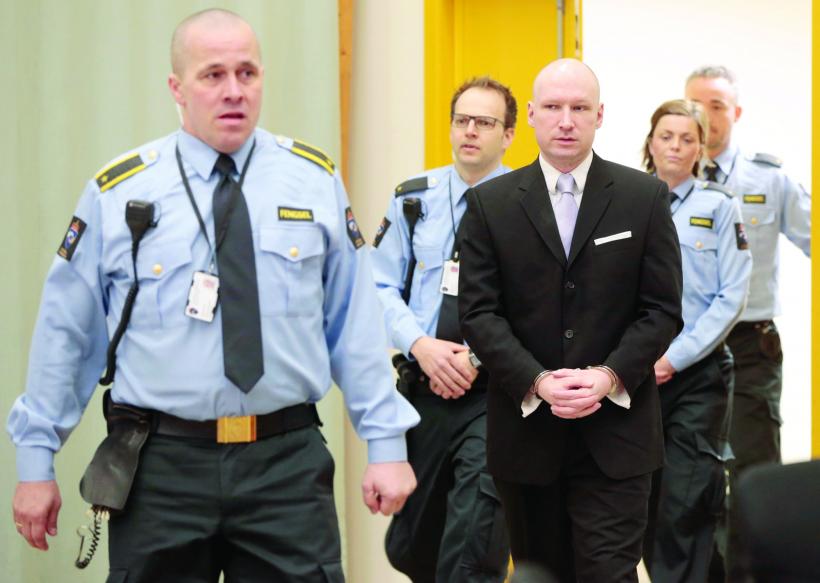 Criminalul Breivik a câștigat procesul împotriva statului