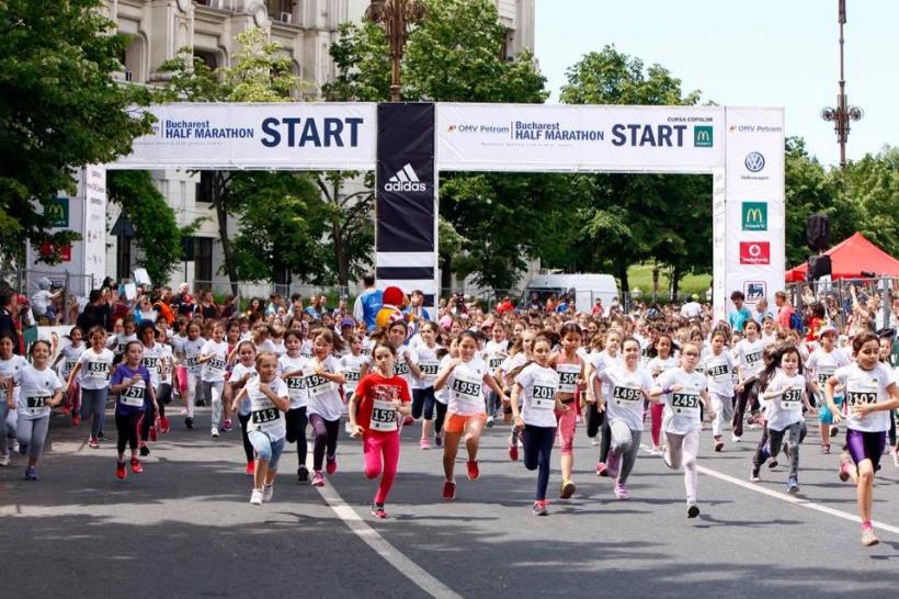 Maraton în centrul Bucureştiului
