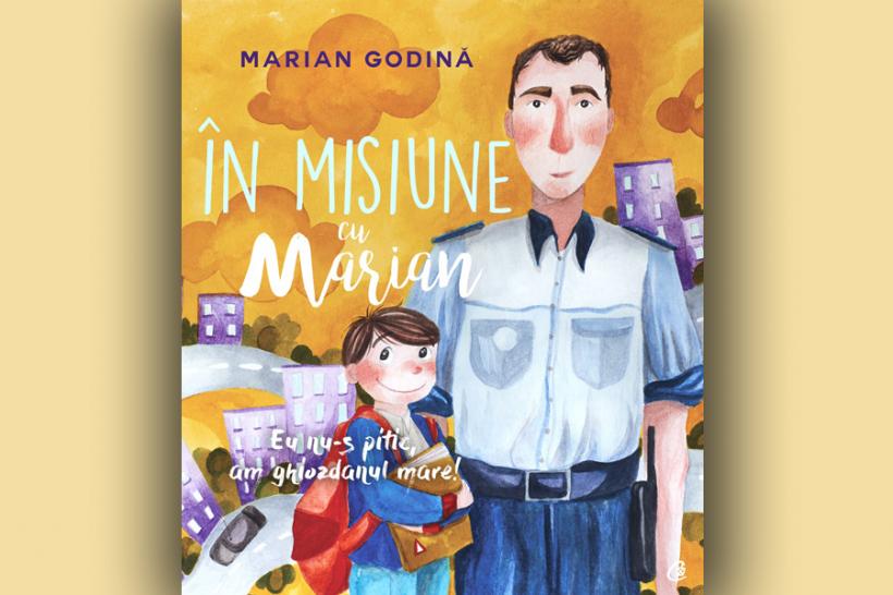 Polițistul Marian Godină a scris o carte pentru copii