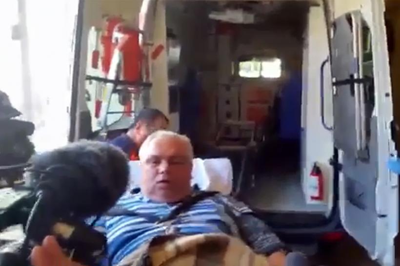 VIDEO - Nicușor Constantinescu, dus cu ambulanța și jandarmii la Curtea de Apel