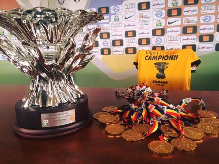 Trofeul echipei de fotbal Astra Giurgiu, prezentat la Noaptea Muzeelor