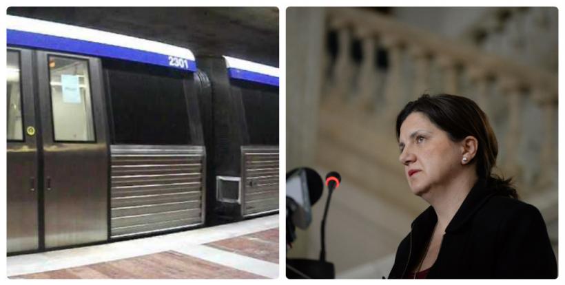 Reactia Ralucai Pruna dupa ce a dorit sa ia Metroul la ora 22.00: ”Ma declar invinsa, dar sunt totusi acasa”