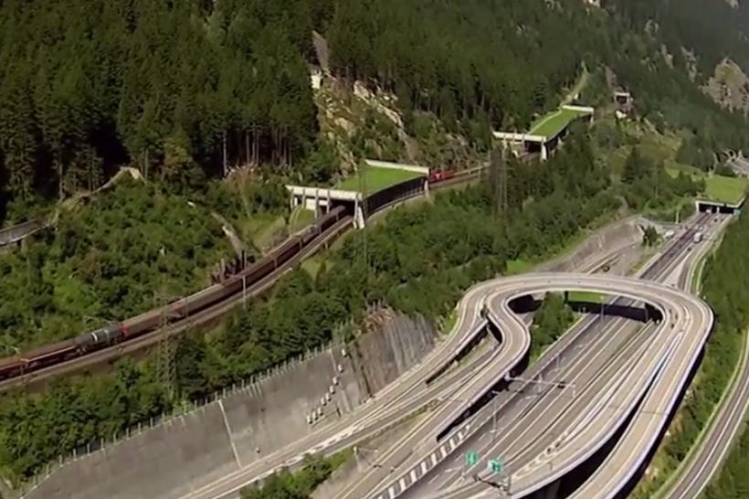 VIDEO - Elveţia a inaugurat cel mai lung tunel de cale ferată din lume; cât a costat