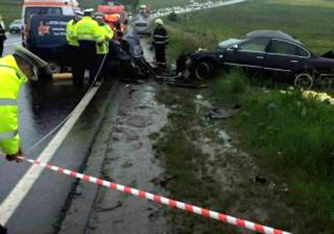 VIDEO - Zi neagră pe șoselele din România. Nou accident cu 3 morți în județul Cluj, pe DN1